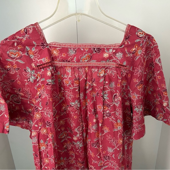 beachlunchlounge Pink  Floral top - Picture 9 of 9